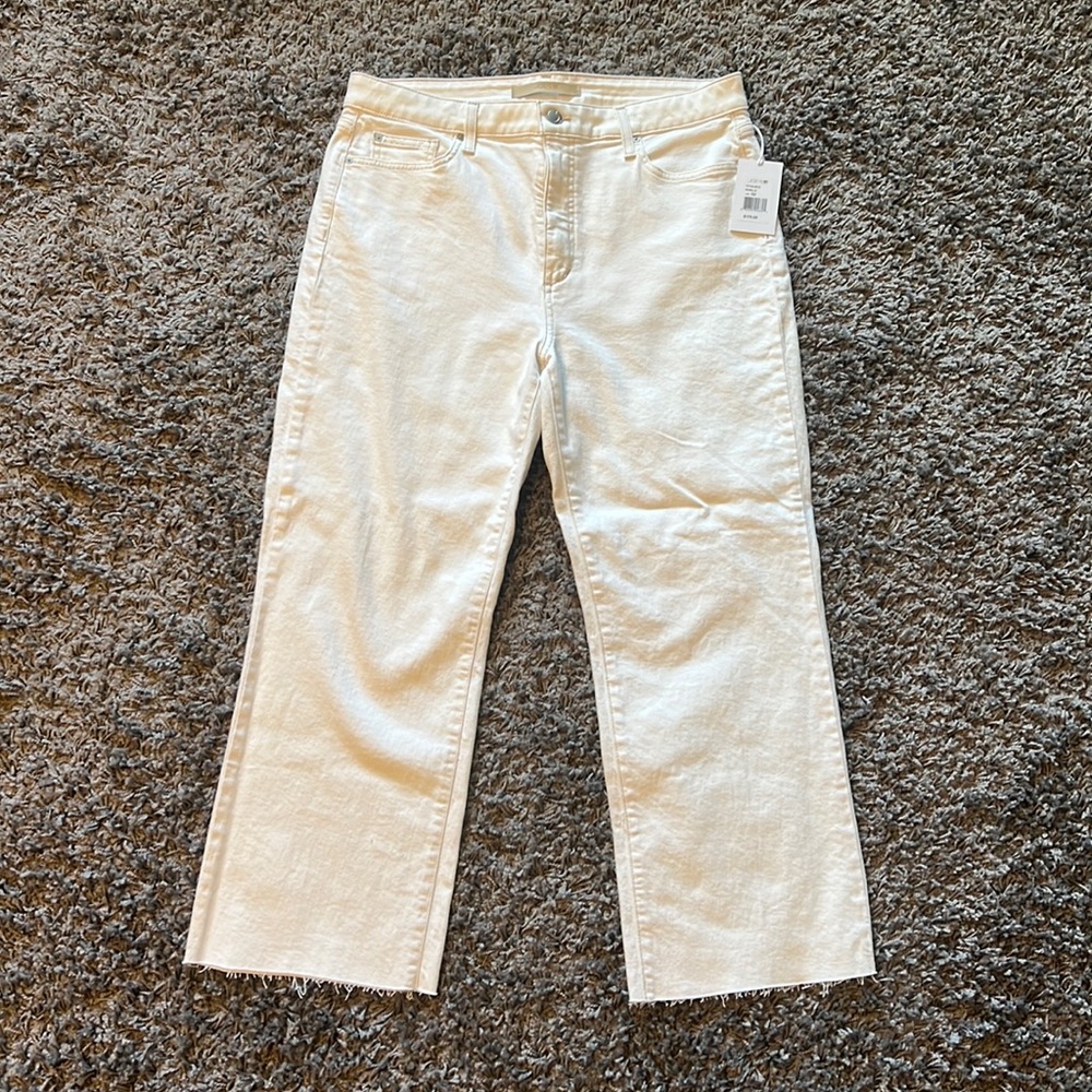 🆕 Joe’s Jeans White The Wyatt High Rise Retro Crop Jeans